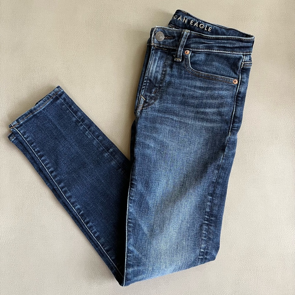 American Eagle Outfitters Men’s Skinny Blue Jeans 28W 30L